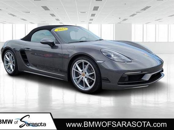 PORSCHE 718 BOXSTER 2025 WP0CA2A81SK212519 image